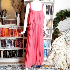 Collection Dressbarn Pink Sleeveless Maxi Dress P6303